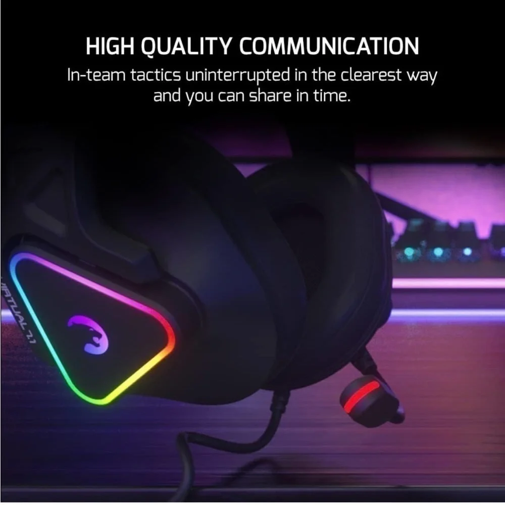 Brand New 7.1 Virtual Surround Sound Premium Gaming Headset Gamer Vibration